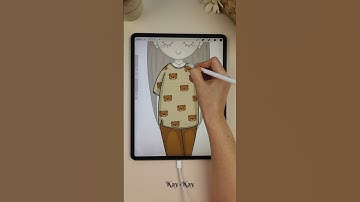 #procreate #drawing #katemade #paperart