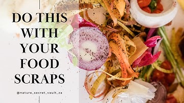 What to do with your food scraps #garden #compost #shorts #naturesecretvault