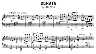 Muzio Clementi - Piano Sonata Op. 13 No. 4 - YouTube