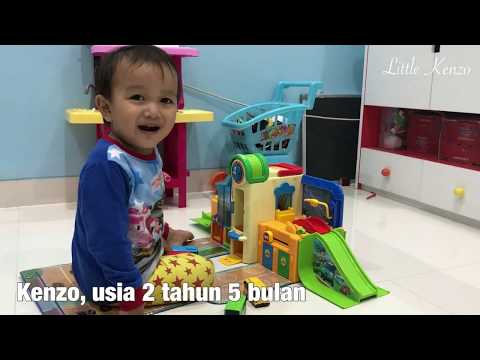 Mainan Anak Tayo The Little Bus Playset | Little Kenzo Anak Lucu Belajar Bicara | Bikin Kalimat