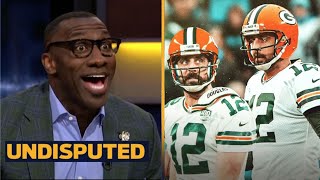 UNDISPUTED | Shannon SHOCKED Aaron Rodgers fumbles as Vikings beat Packers 28-24