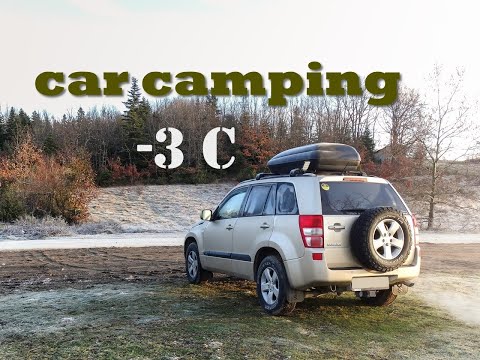Suzuki Vitara camper.Travel