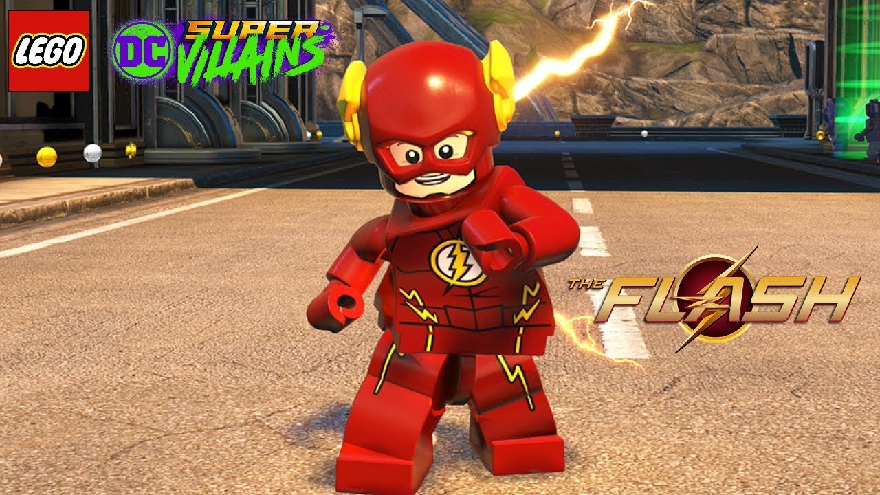 LEGO DC Super Villains The Flash (TV Show) Free Roam Gameplay (Grant Gustin  TV Heroes Pack) - YouTube