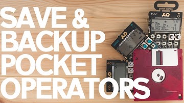 How To Backup Pocket Operators // Save your PO-33 beats!