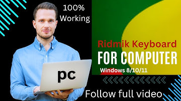 Ridmik Bangla keyboard on PC | By using Avro | English to Bangla Typing Tips 2025 Windows 8/10/11