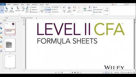 2020 CFA Level 2 Wiley Premium Package available now