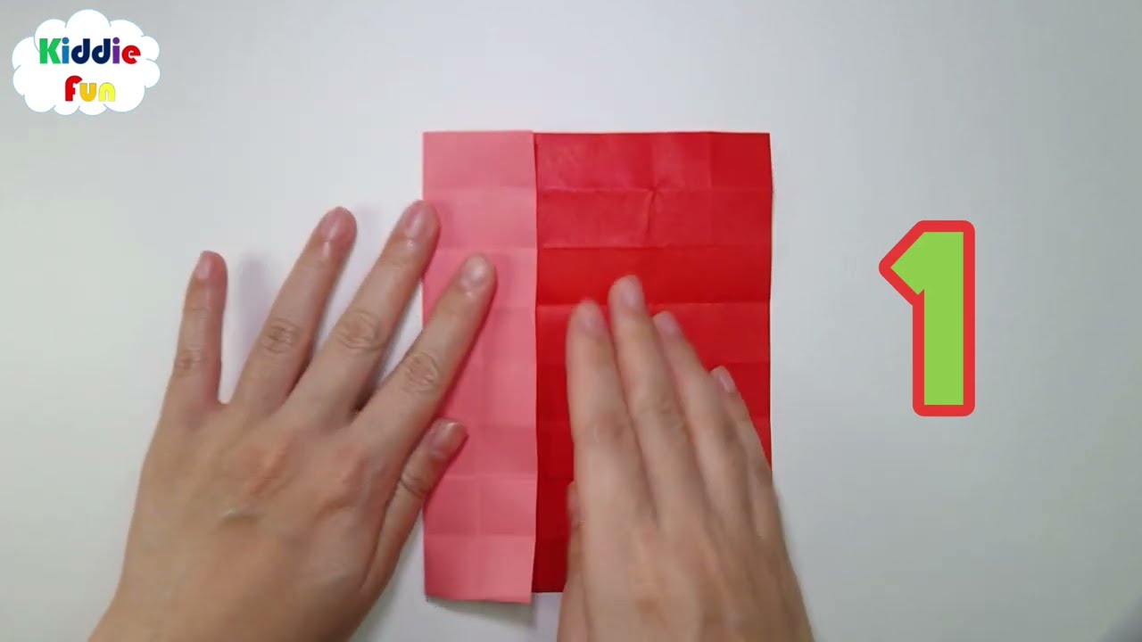 Numbers 1 To 10 Origami 숫자 1 10 영어 종이접기 숫자공부 키디펀 Kiddiefun Youtube