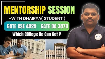 GATE CSE Rank 4029 & DA 3870 – Let’s Analyze College Chances | Real talk with student | Reddy Sir