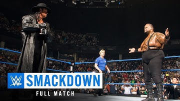 FULL MATCH: Undertaker vs. Big Daddy V: SmackDown, Jan. 25, 2008