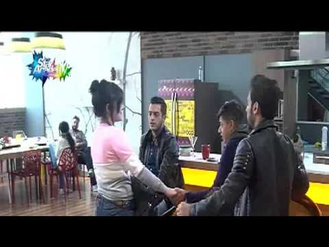 حنان تستيقض و تقبل رافائيل و ايهاب في المطبخ لاخرر نهار لها في الاكاديمية