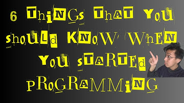 2024 | 6 Things I wish I Knew when I started Programming | Including AI | Honest and Brutal Truth