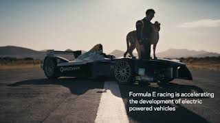 Drag Race _ Formula E Car vs Cheetah