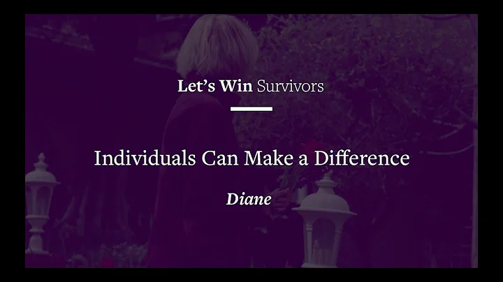 Diane Borrison -- Individuals Can Make a Difference