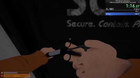 SCP:SL Scopophobia Set Seed Speedrun | 1:41
