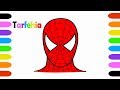 تعليم الرسم للاطفال - كيف ترسم سبايدر مان خطوة بخطوة للمبتدئين - how to draw spiderman