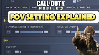 FOV SETTING EXPLAINED FOR SEASON 5 BR | Call Of Duty Mobile #tipsandtricks