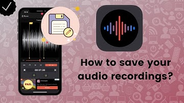 How to save your audio recordings on Voice Recorder & Memos Pro?
