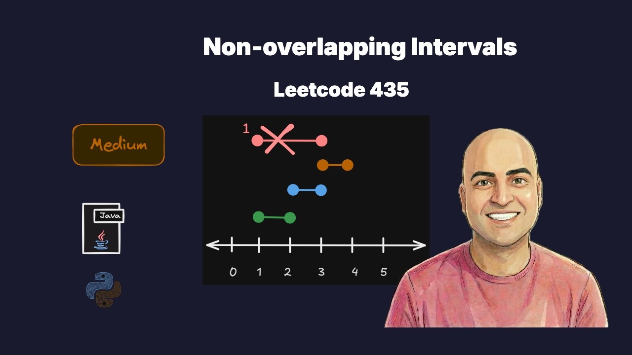 Non-overlapping Intervals - Leetcode 435 | Greedy - YouTube