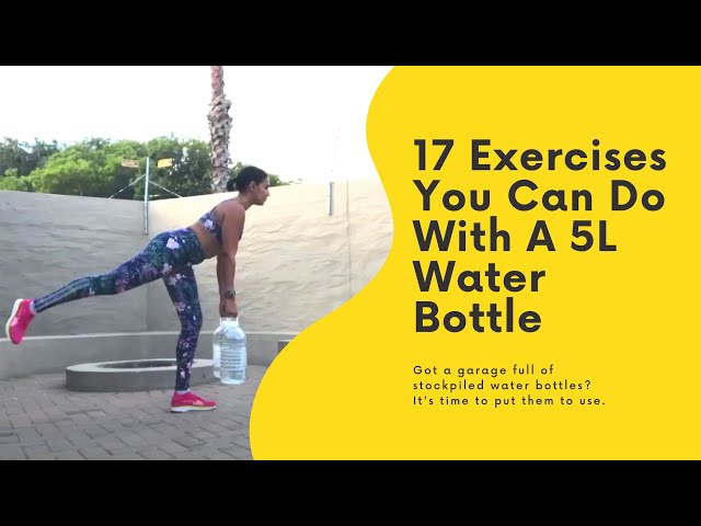 6 At-Home Workouts Using Water Bottles for a Flatter Stomach