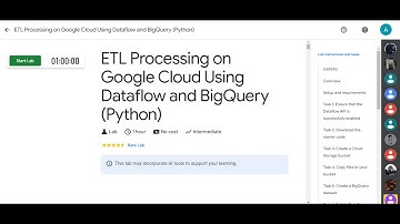 ETL Processing on Google Cloud Using Dataflow and BigQuery (Python) |Arcade2024 #GSP290#arcade#cloud
