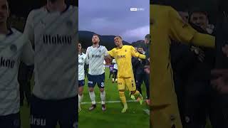 Fenerbahçe Oyuncularının, Alanyaspor Maçı Sonrası Galibiyet Sevinci