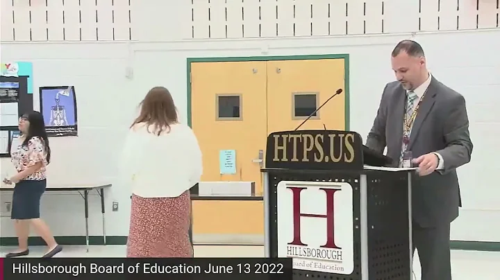 Hillsborough Board of Education Meeting June 13, 2...