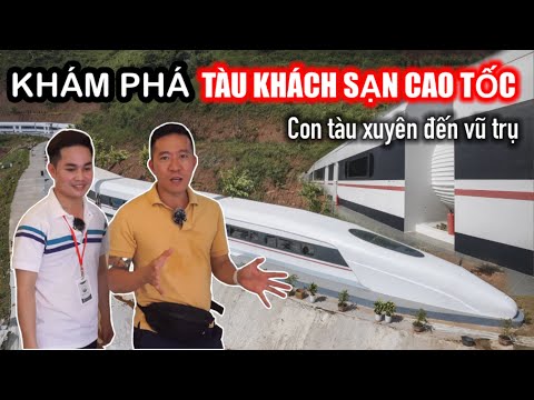 Video Khách Sạn hình đoàn Tàu Siêu Tốc độc đáo ở Mộc Châu - youtube
