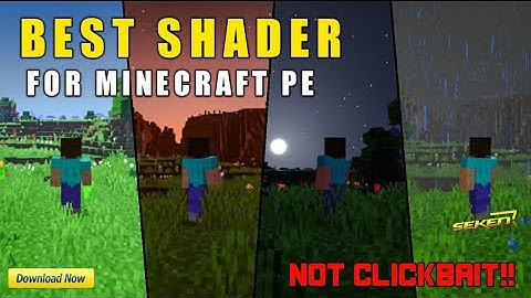 Best Shader For Minecraft Pe 1.17! | Best shader for mcpe | Minecraft Pe No Lag Shader! | Hindi