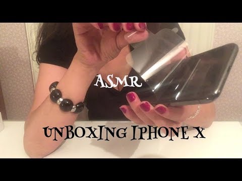 ASMR FR ** IPHONE X UNBOXING ** en voix douce