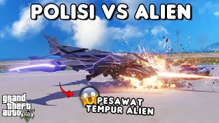 Download Lagu POLISI VS PESAWAT TEMPUR ALIEN - GTA 5 ROLEPLAY MP3