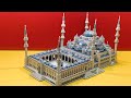 Diy craft instruction 3d puzzle cubicfun sultan ahmet camii blue mosque