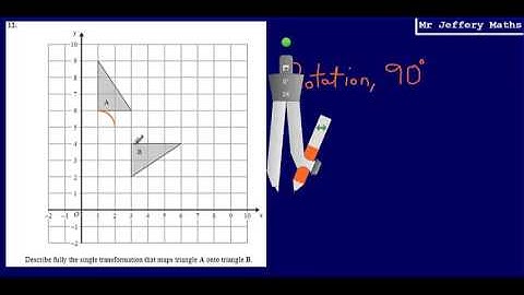 12. Describing a transformation (GCSE Maths - Edexcel Practice Tests Set 3 - 2H)