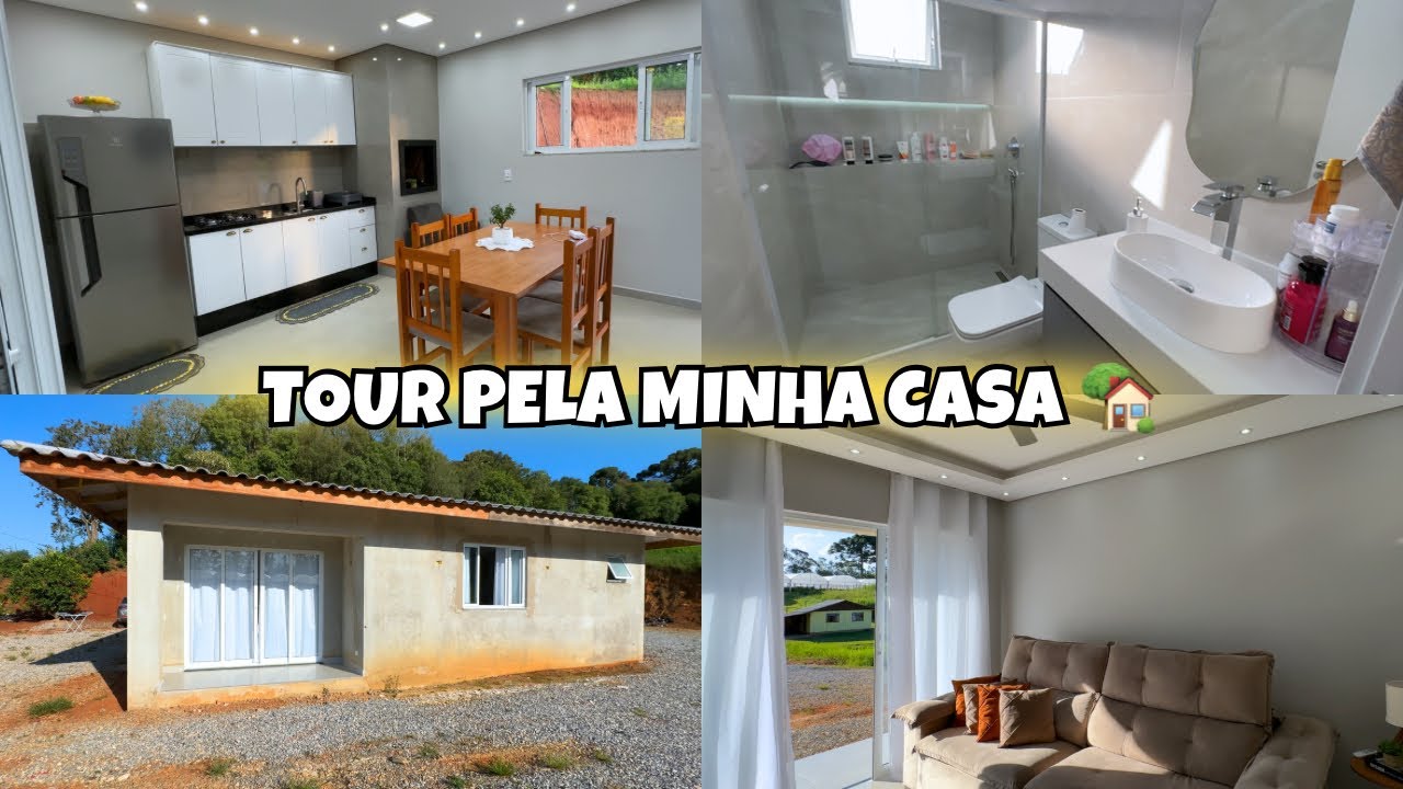 TOUR PELA MINHA CASA🏡 DOIS MESES MORANDO NA CASA NOVA ✨