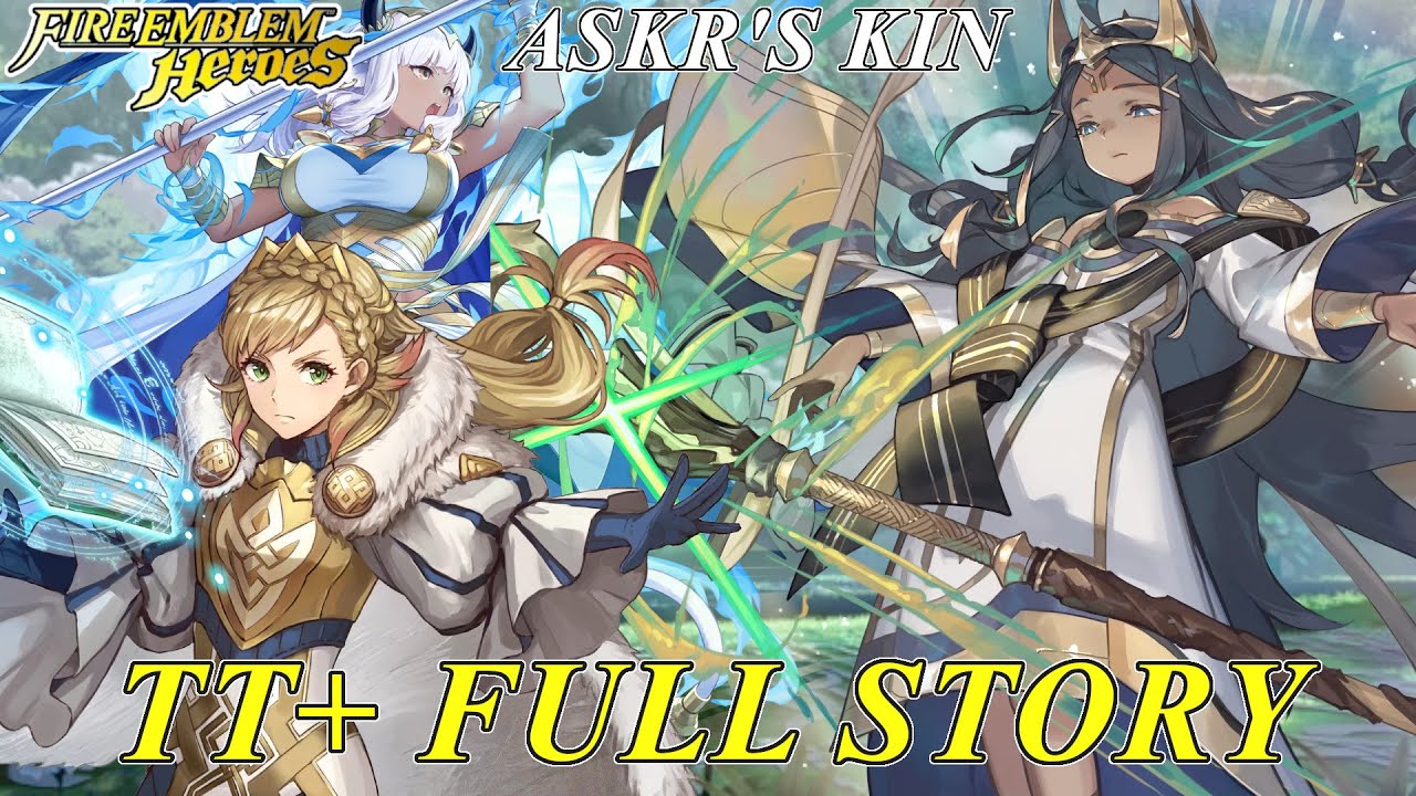 Fire Emblem Heroes - Tempest Trial +: Askr's Kin FULL Story - YouTube