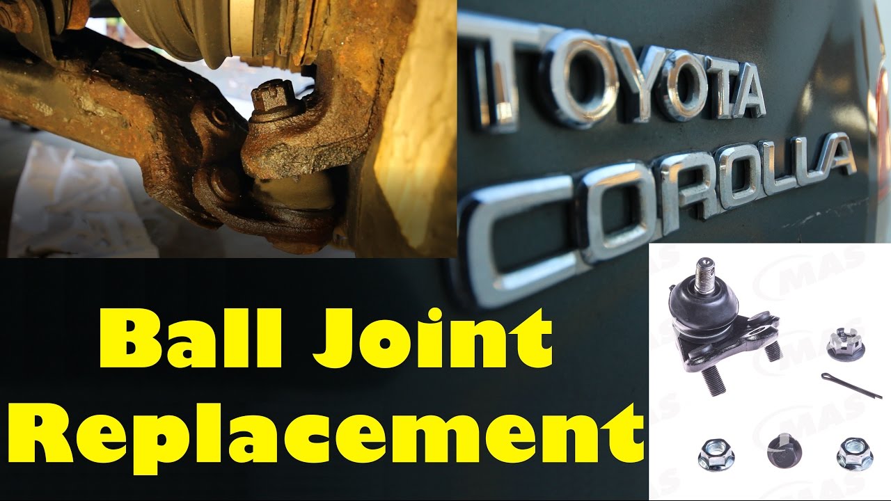 Ball Joint Replacement on a '93'97 Toyota Corolla YouTube