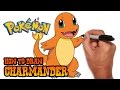 How to Draw Charmander | Pokemon