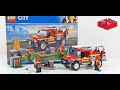 LEGO City Fire Chief Response Truck Speed Build Set 60231