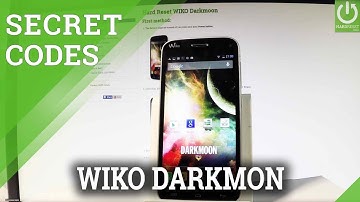 WIKO Darkmoon CODES / Secret Menu / Hidden Options