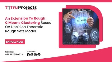 An extension to Rough c means clustering based on decision theoretic Rough Sets mode