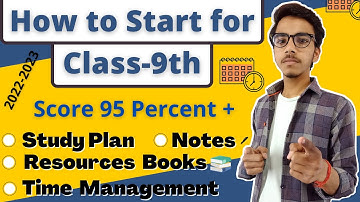 How to Start For Class 9 ?।Class 9 Time Table 2023 ।Class 9 Strategy ।Class 9th Study Tips ।CBSE