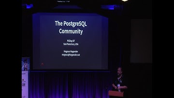 The PostgreSQL Community at PgDay San Francisco 2020