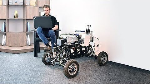 Androver II | First test of mobile robot (2018)