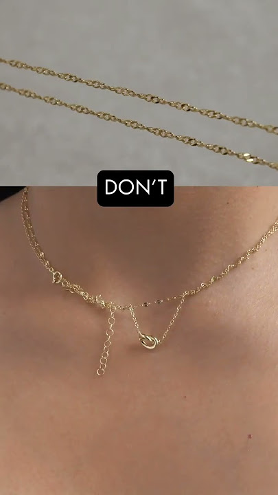 Layering Necklaces 101: Layering Lengths & Chain Mix Secrets 