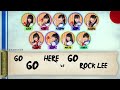 [Color Coded] Shiritsu Ebisu Chugaku (私立恵比寿中学) / Go! Go! Here We Go! Rock Lee (ロック・リー)