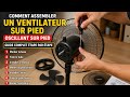 comment installer un ventilateur à pied