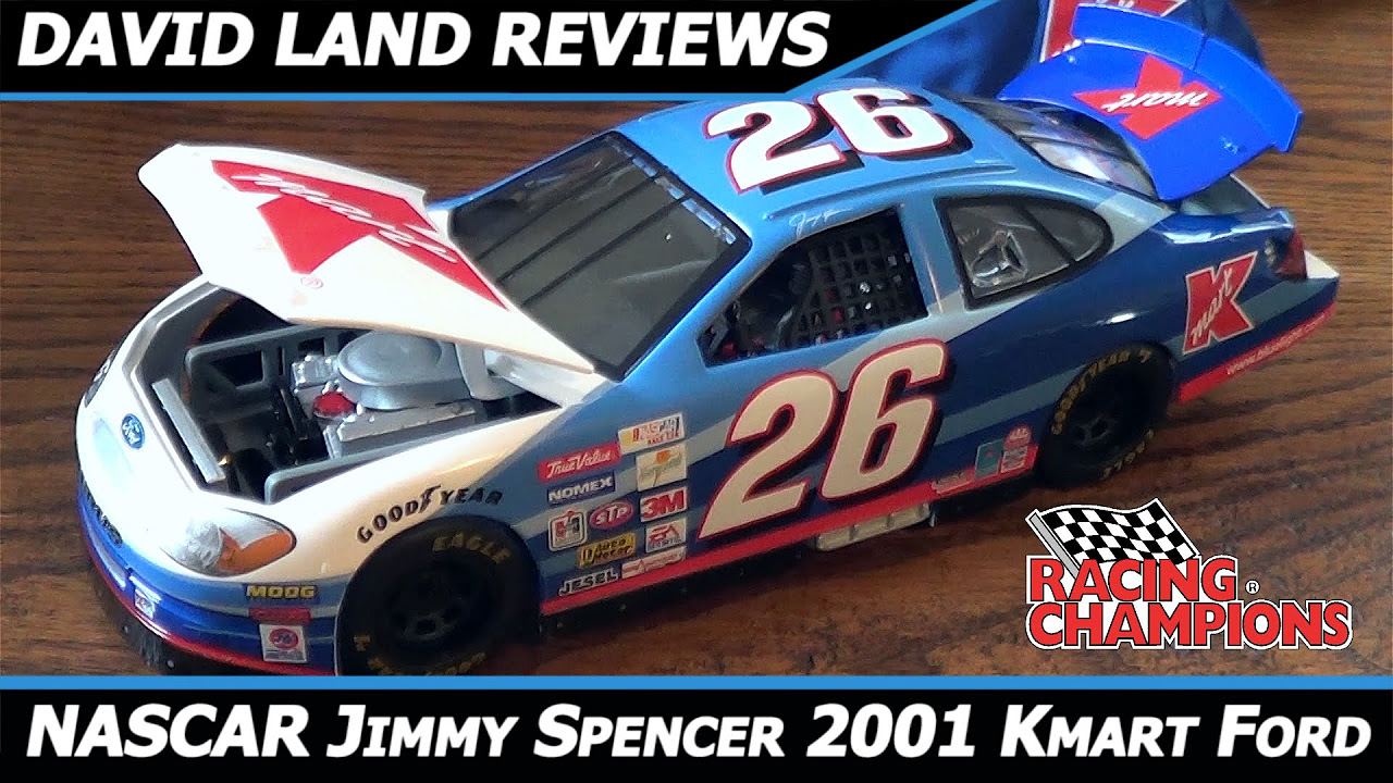 NASCAR ミニカー　FORD 1/24 2001 Jimmy Spencer Kmart Racing Champions Chase The Race 1