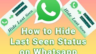 How to Hide last seen on WhatsApp by TechVideos 1,117 views 1 year ago 1 minute, 5 seconds