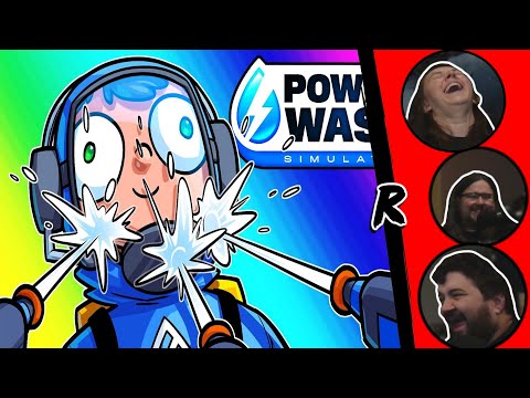 Power Wash Simulator - We Might Finally Get Cancelled From This One - @VanossGaming RENEGADES REACT