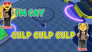 TEXT To Speech Emoji Groupchat Conversations | I Love My Beautiful Gay Lesbian Girlfriend So Much