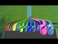 Testing Every Type Of Waterslide At Max Height In Planet Coaster 2